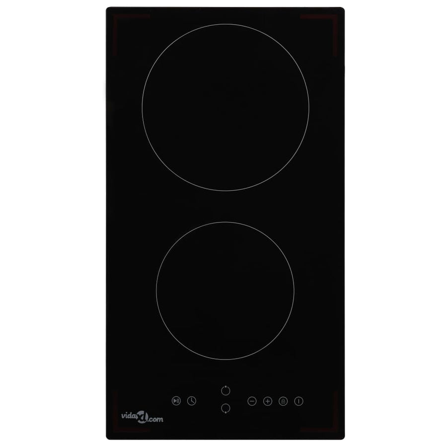 Keramische Kookplaat Met 2 Kookzones Aanraakbediening 28.8 cm 3000 w