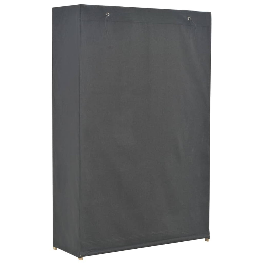 Kledingkast 3-Laags 0X40X70 Cm Stof Grijs