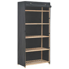 Fabric Wardrobe 79x40x170 cm Grey
