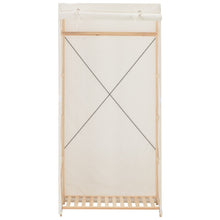 Kledingkast 79X40X70 Cm Stof Wit