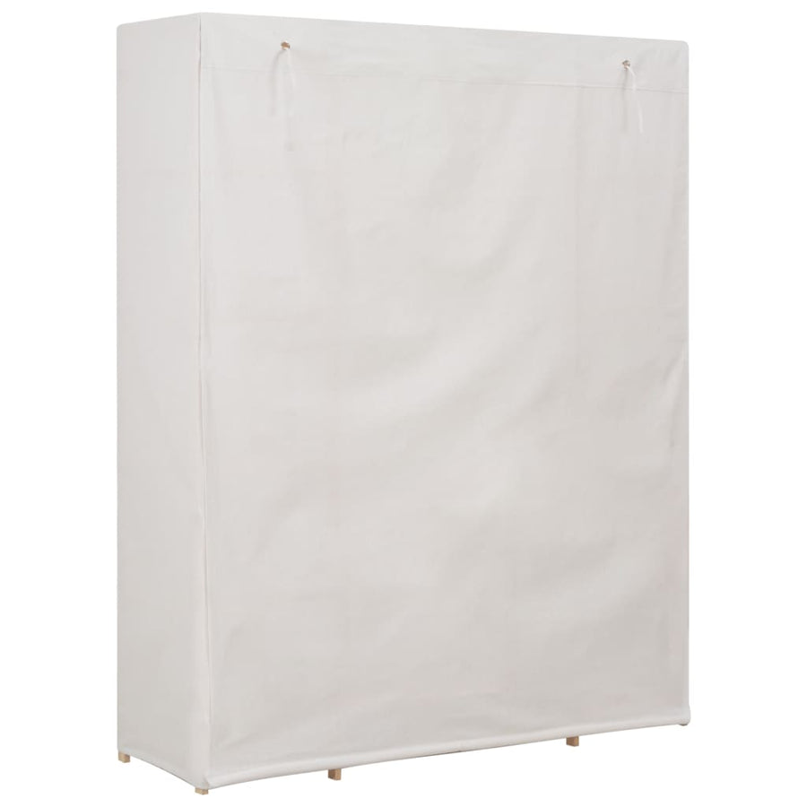 Kledingkast 35X40X70 Cm Stof Wit