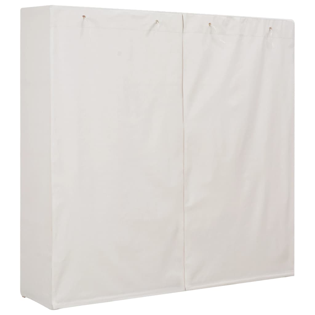 Kledingkast 73X40X70 Cm Stof Wit