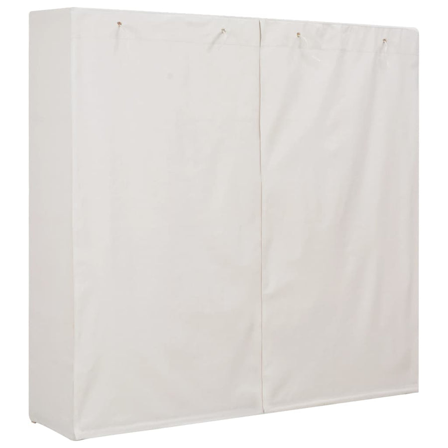 Kledingkast 73X40X70 Cm Stof Wit