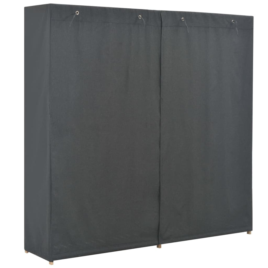 Kledingkast 73X40X70 Cm Stof Grijs