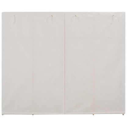 Kledingkast 200X40X70 Cm Stof Wit