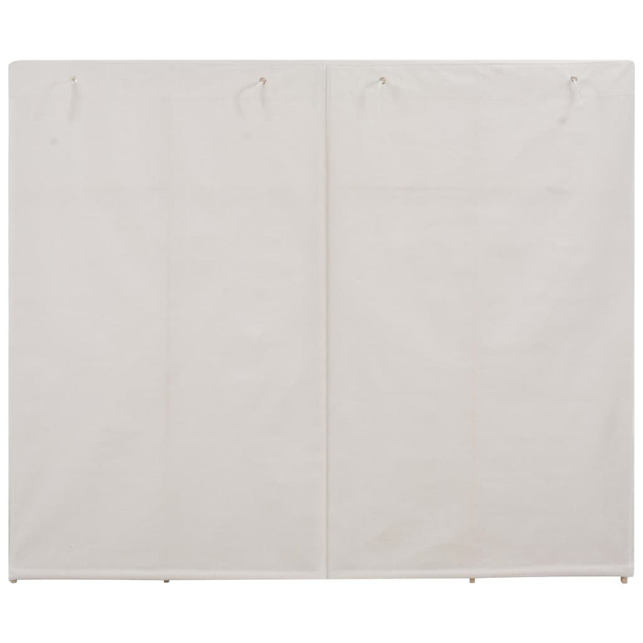 Kledingkast 200X40X70 Cm Stof Wit
