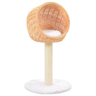 Kattenkrabpaal wilgenhout sisal 73 cm