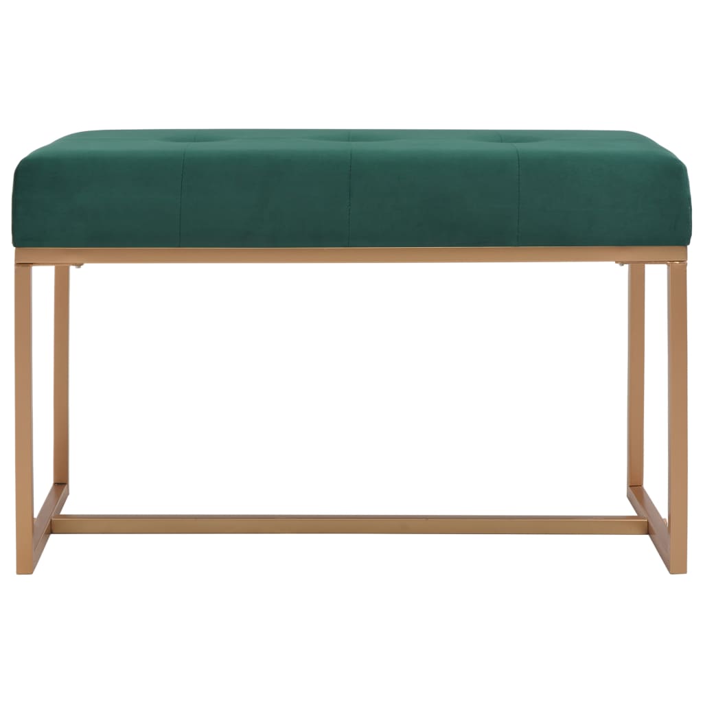 Bankje Fluweel 80 cm Groen