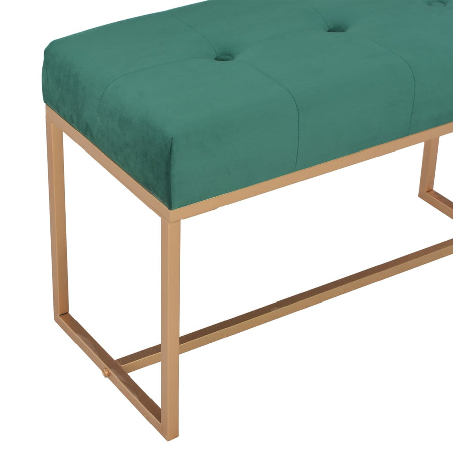 Bankje Fluweel 80 cm Groen