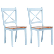 Eetkamerstoelen Massief Rubberwood 2