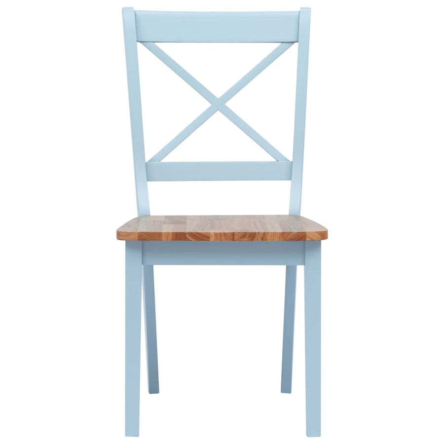Eetkamerstoelen Massief Rubberwood 4