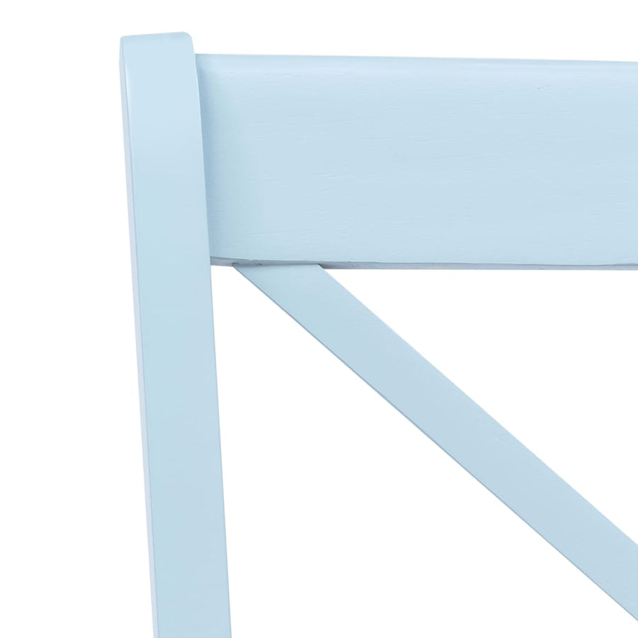 Eetkamerstoelen Massief Rubberwood 4