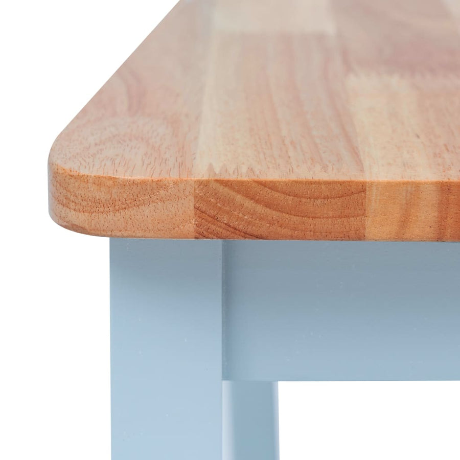 Eetkamerstoelen Massief Rubberwood 4