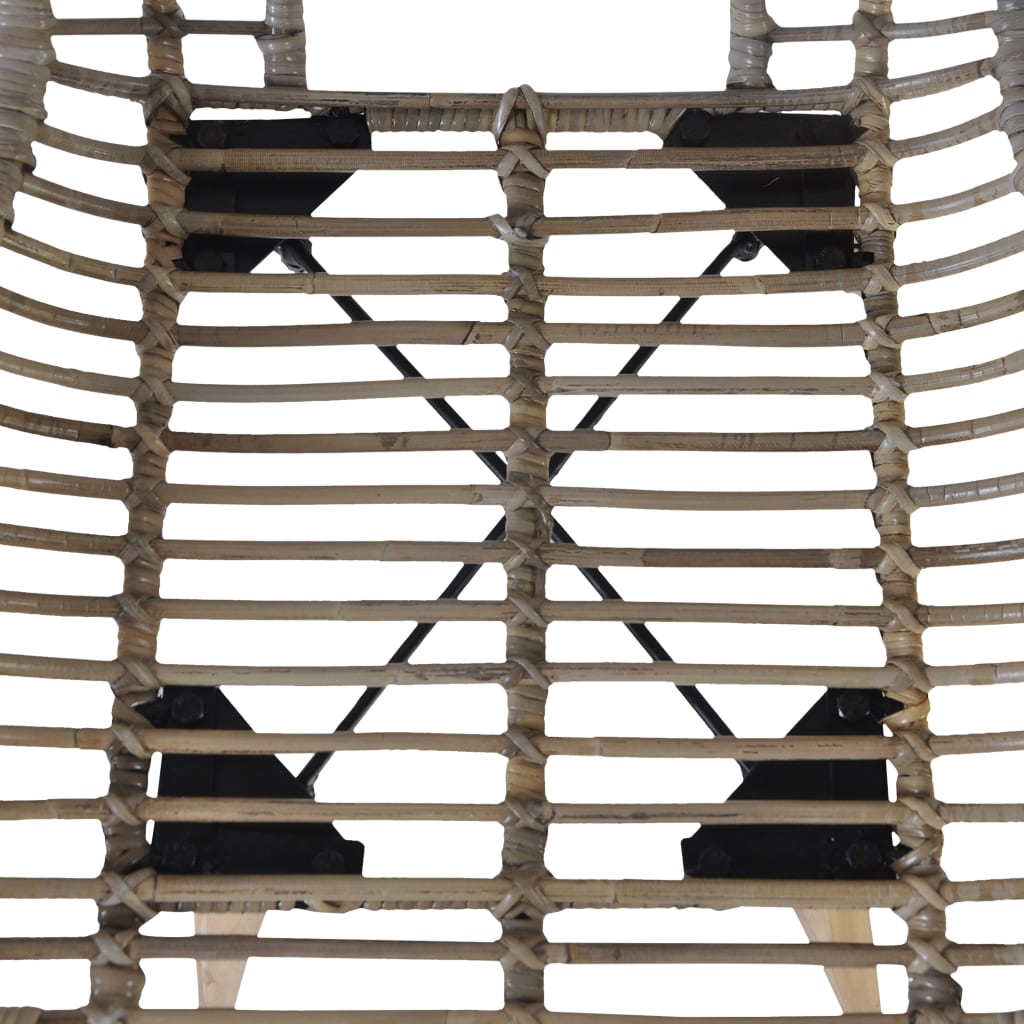 Eetkamerstoelen Natuurlijk Rattan 6 Bruin