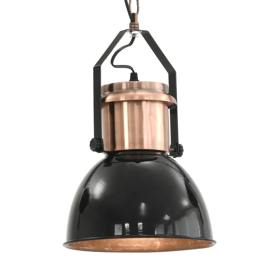 Plafondlampen 2 St Rond E27 Zwart