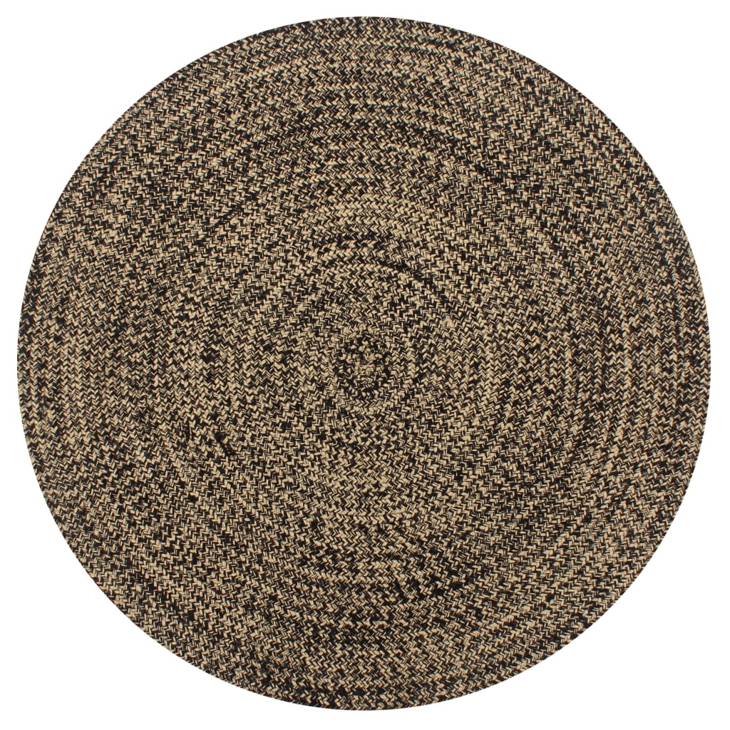 Vloerkleed Handgemaakt Jute En Naturel 90 cm