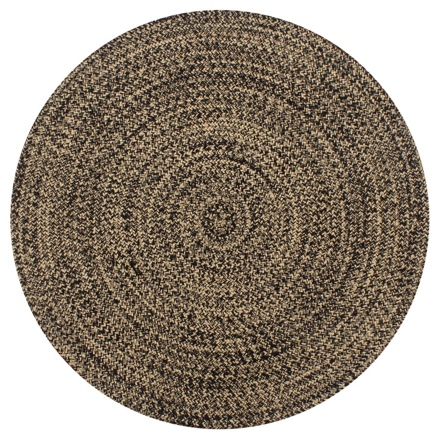 Vloerkleed Handgemaakt Jute En Naturel 90 cm