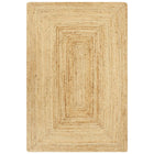 Handmade rug 80x160 cm jute natural