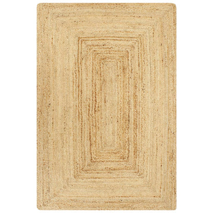 Vloerkleed Handgemaakt Jute Naturel 80 x 160 cm