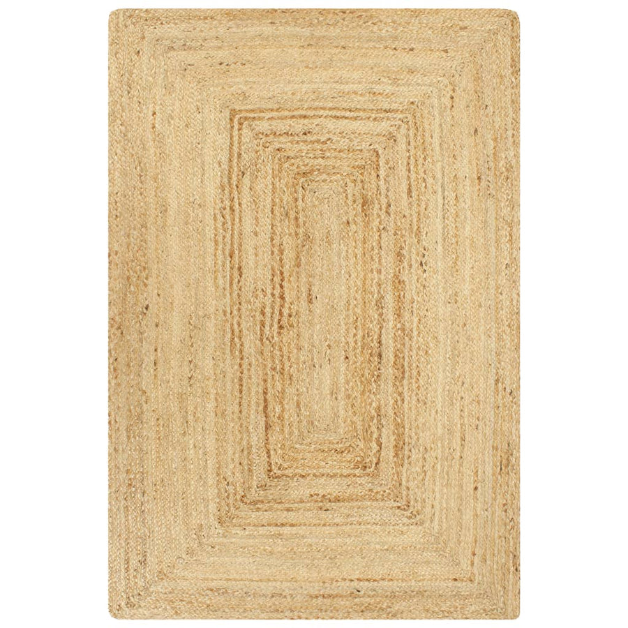 Vloerkleed Handgemaakt Jute Naturel 80 x 160 cm