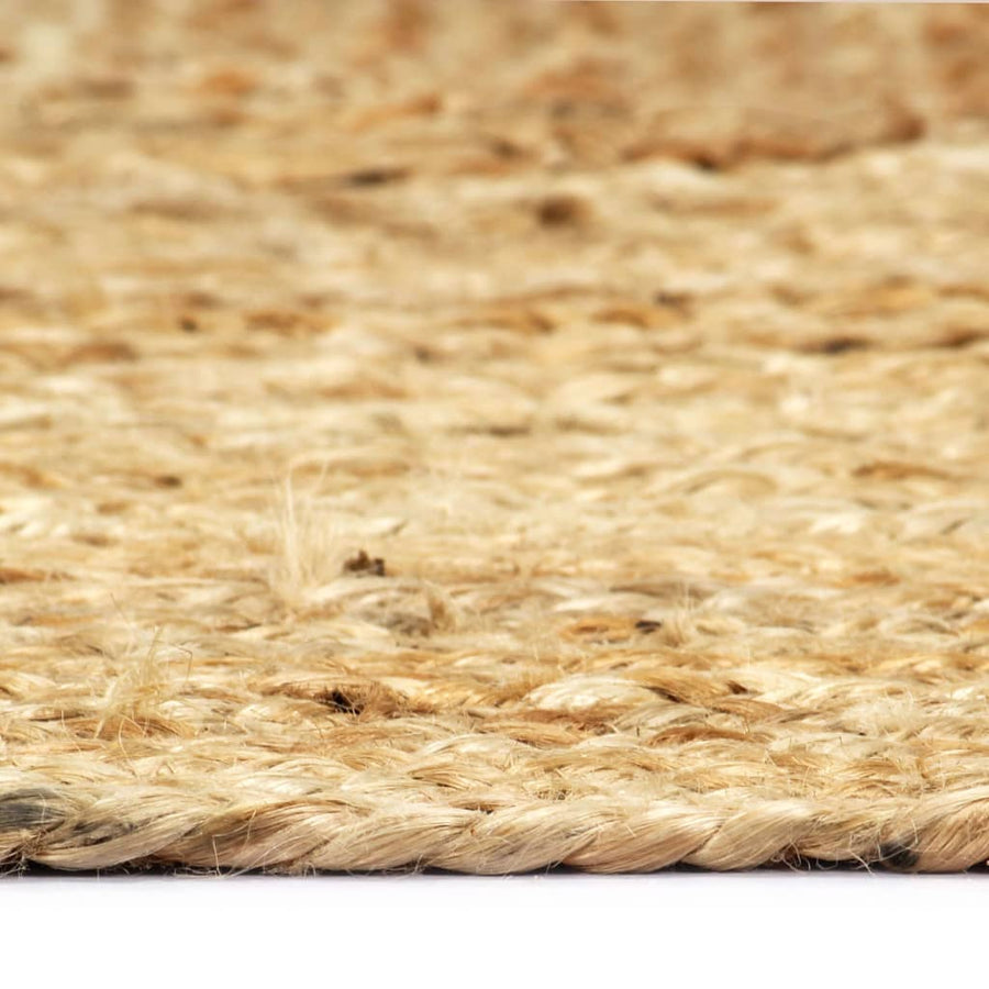 Vloerkleed Handgemaakt Jute Naturel 80 x 160 cm