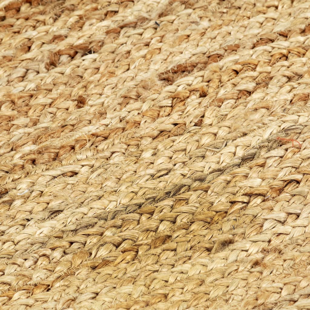Vloerkleed Handgemaakt Jute Naturel 80 x 160 cm