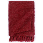 Plaid Bordeauxrood 220x250 cm polyester