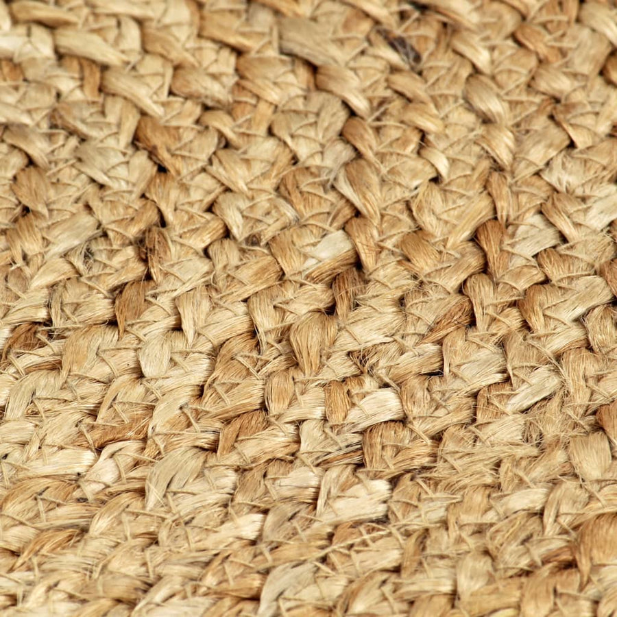 Placemats Rond 38 Cm Natuurlijk 6 Bruin Jute