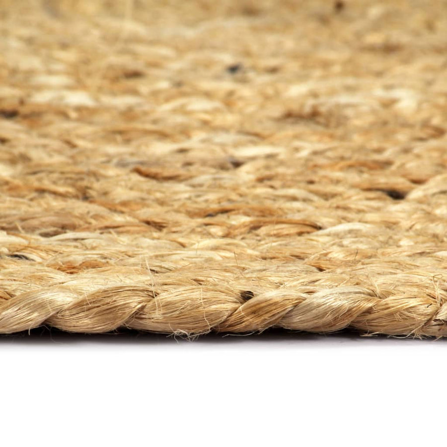 Placemats Rond 38 Cm Natuurlijk 6 Bruin Jute