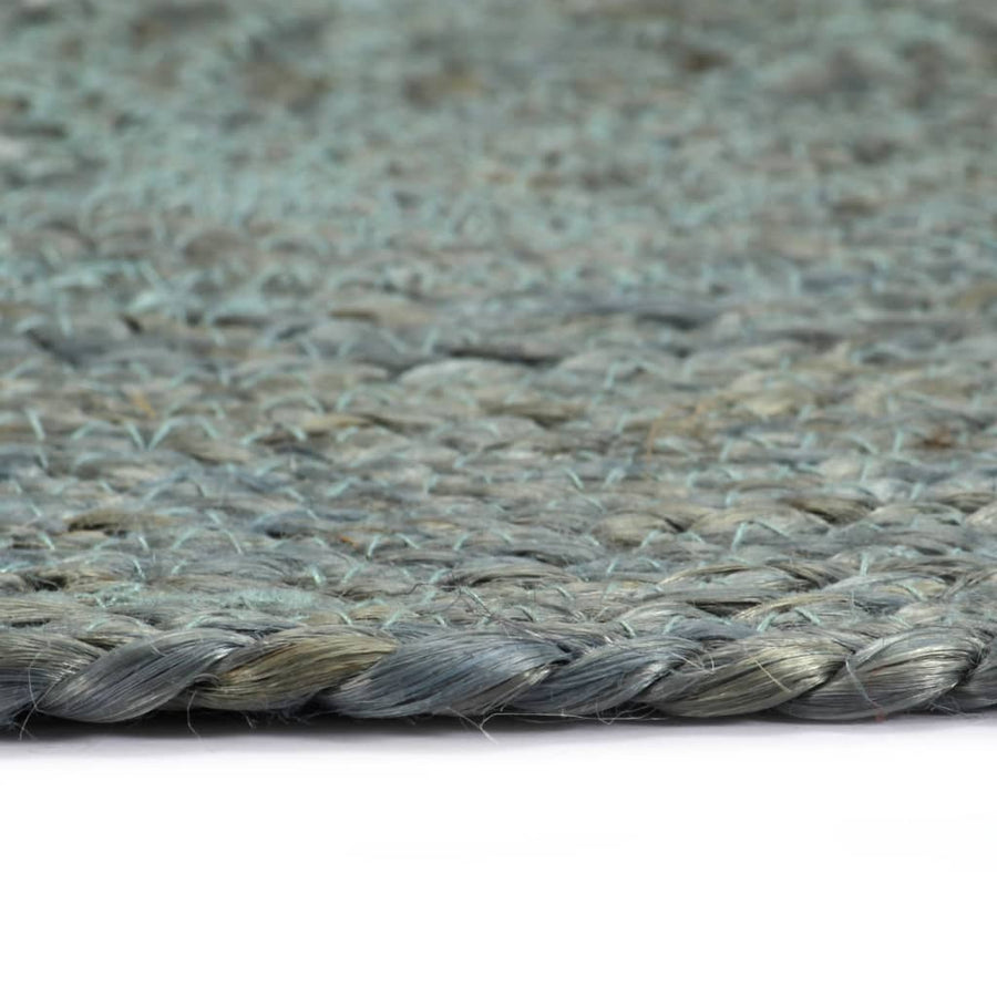 Placemats Rond 38 Cm 4 Olijfgroen Jute