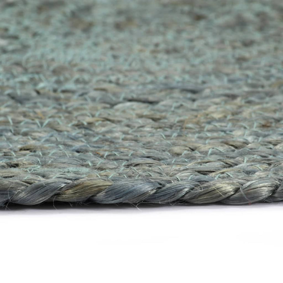Placemats Rond 38 Cm 6 Olijfgroen Jute