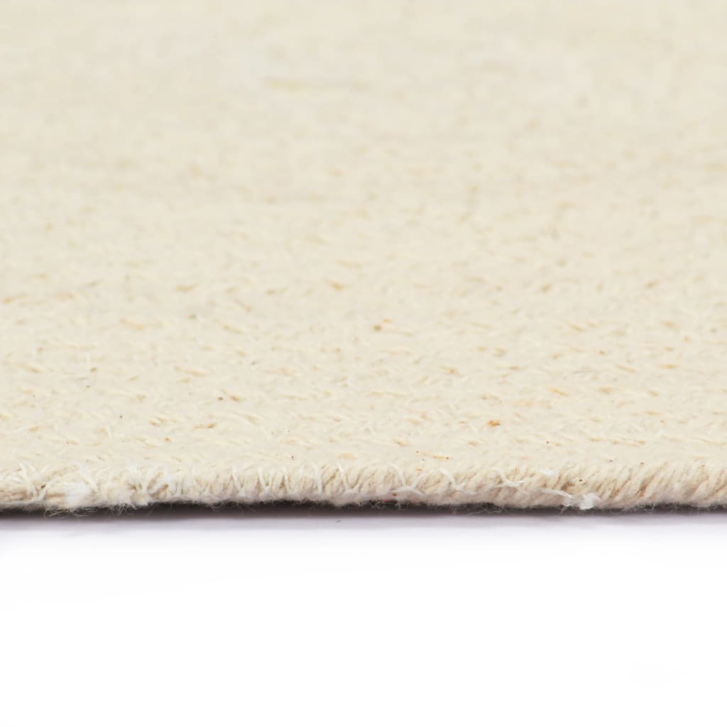 Placemats 6 St Rond 38 Cm Katoen Natuurlijk Bruin