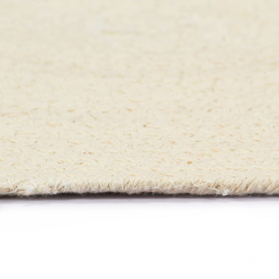 Placemats 6 St Rond 38 Cm Katoen Natuurlijk Bruin