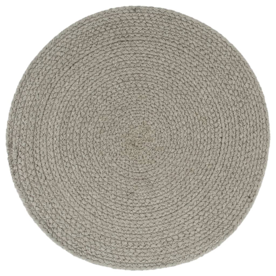 Placemats Rond 38 Cm Effen 4