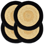 Placemats 38 cm set van 4 natuurlijk