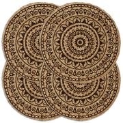 Round Placemats 38 Cm 4