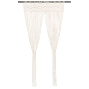 Gordijn macramé 140x240 cm katoen crème
