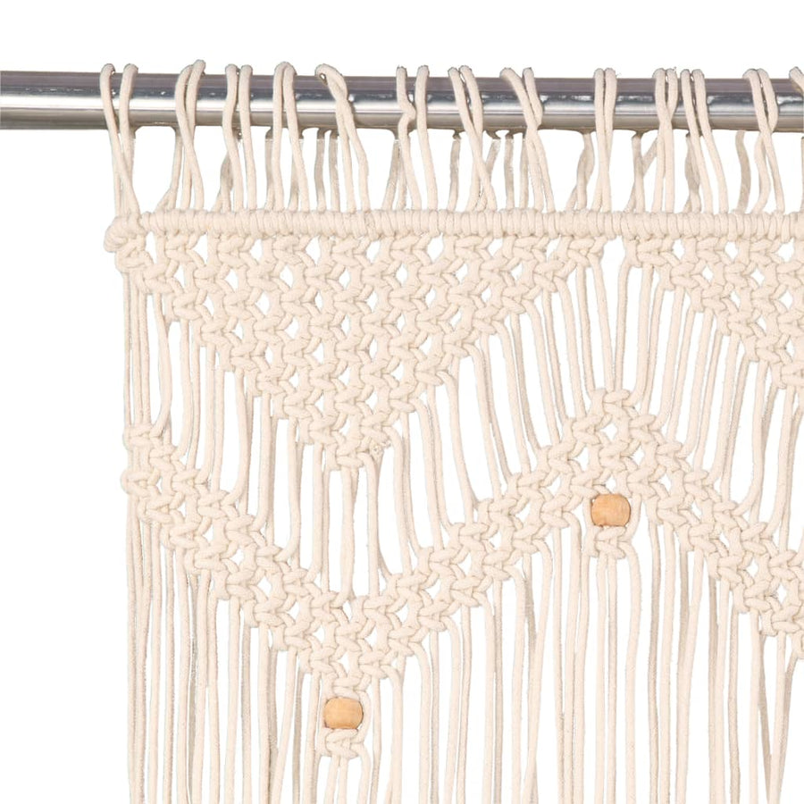 Gordijn Macramé 40X240 Cm Katoen