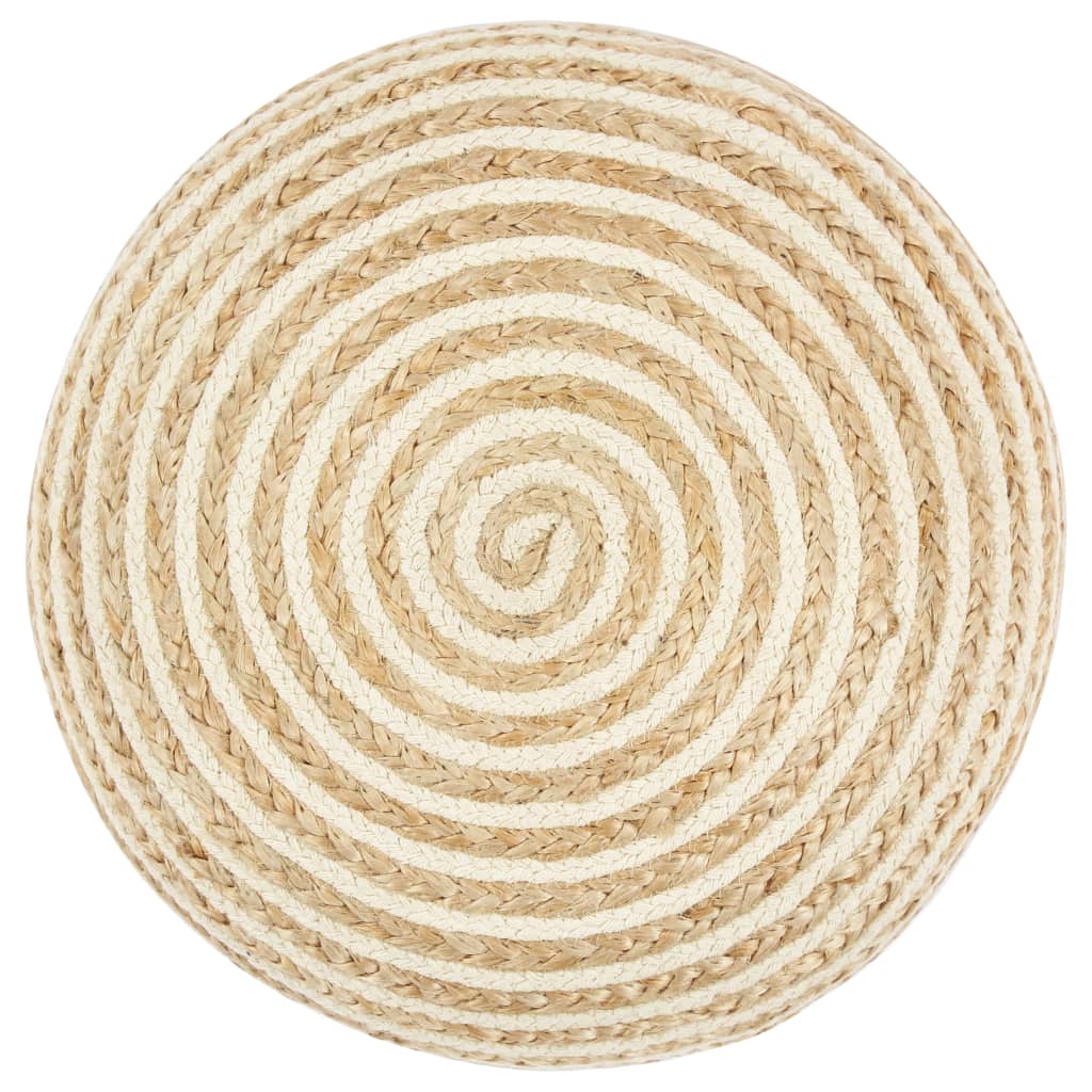Poef Handgemaakt Jute 45 x 30 cm