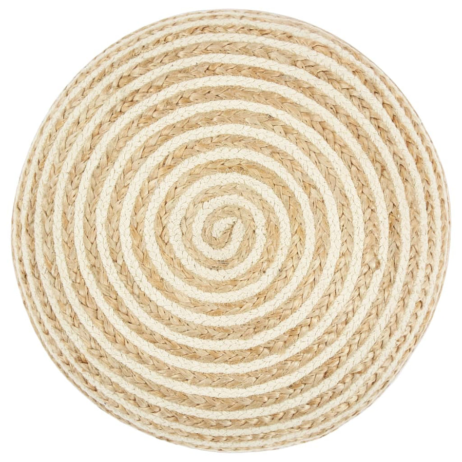 Poef Handgemaakt Jute 45 x 30 cm