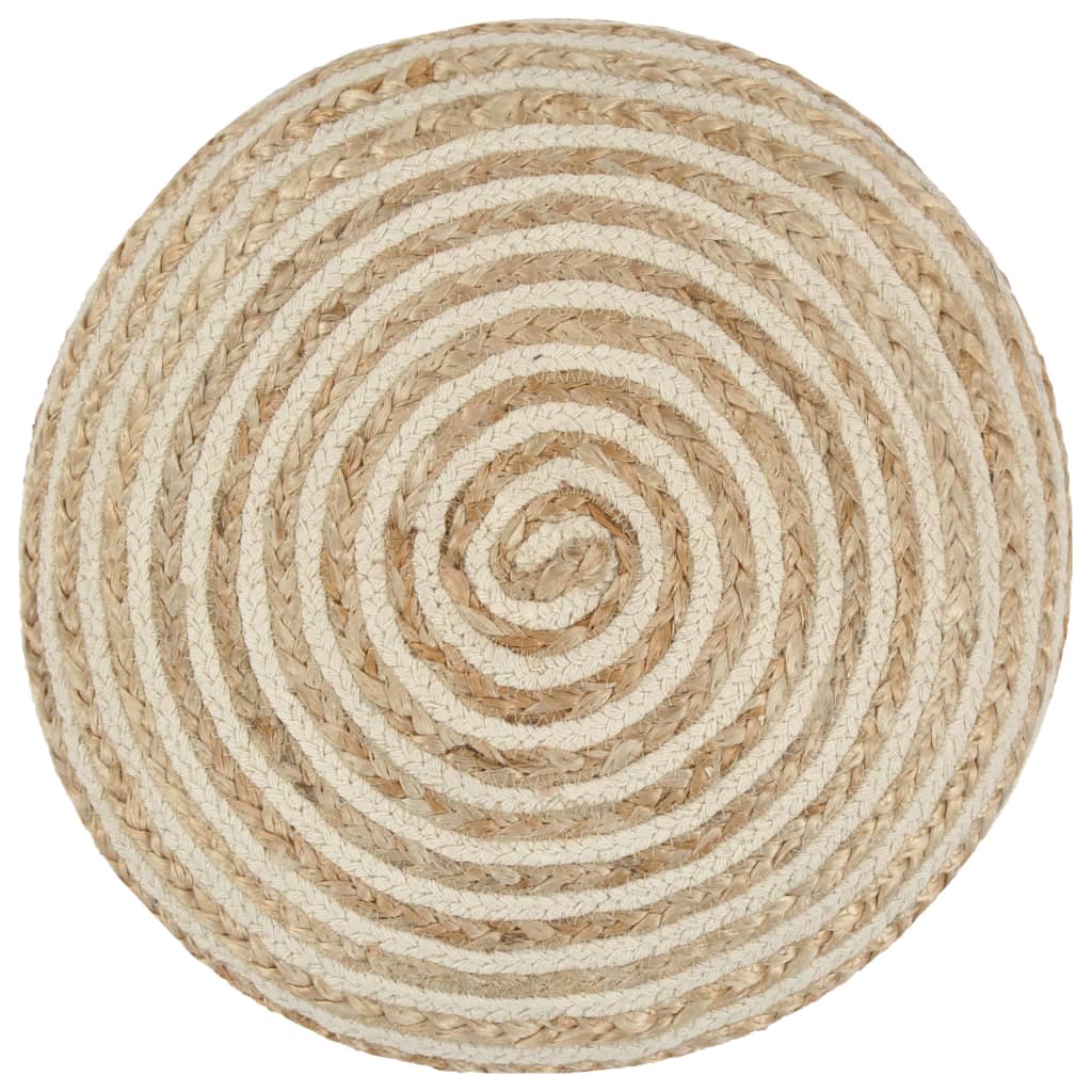 Poef Handgemaakt Jute 40 x 45 cm