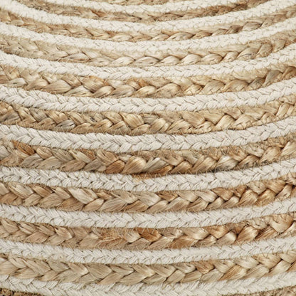 Poef Handgemaakt Jute 40 x 45 cm