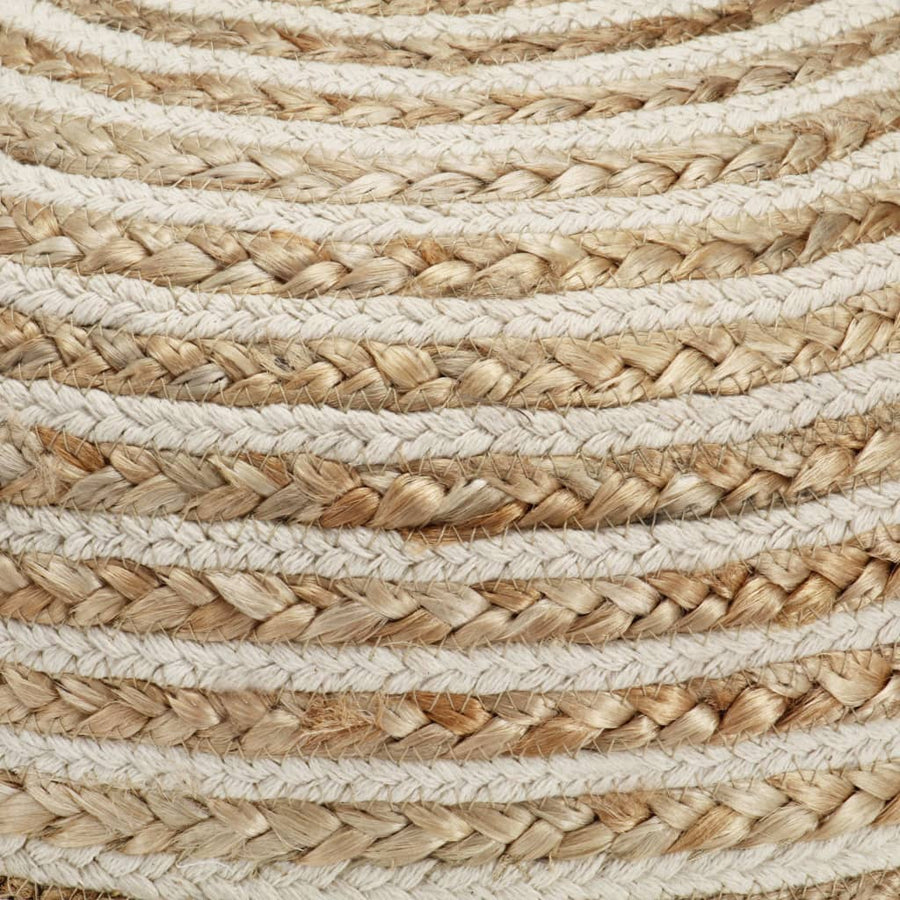 Poef Handgemaakt Jute 40 x 45 cm