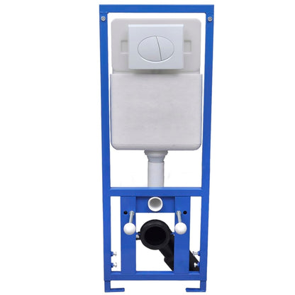 Hangend Toilet Met Verborgen Stortbak Keramiek Wit