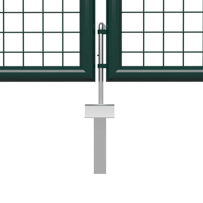 Poort 400x100 cm staal groen 400 x 100 cm Groen