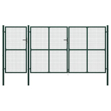 Tuinpoort Staal 400 x 200 cm Groen