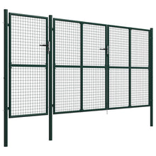 Tuinpoort Staal 400 x 200 cm Groen
