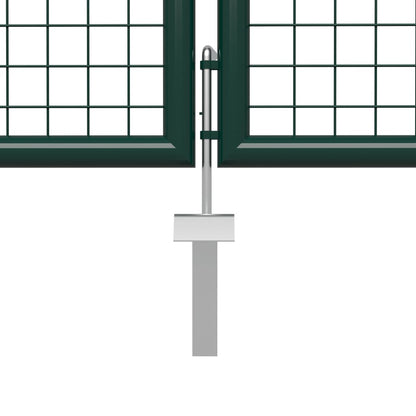 Poort 500x100 cm staal groen 500 x 100 cm Groen