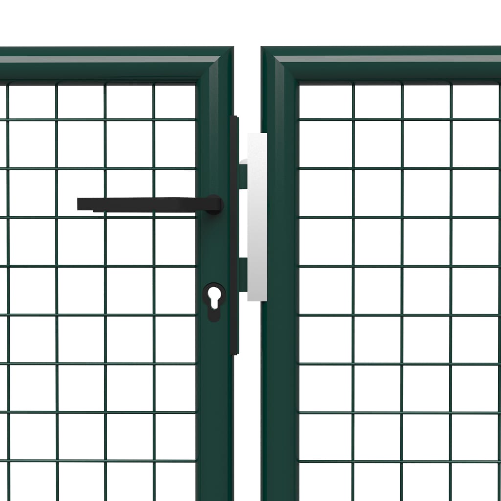 Poort 500x100 cm staal groen 500 x 100 cm Groen