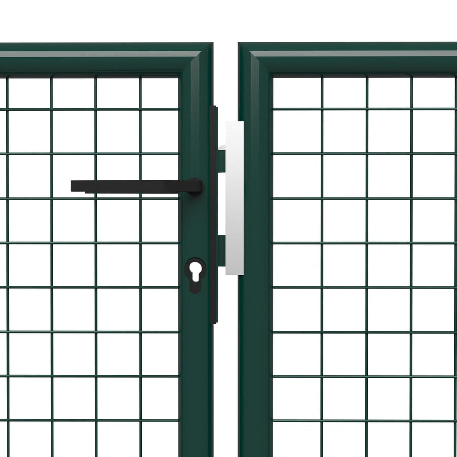 Poort 500x100 cm staal groen 500 x 100 cm Groen